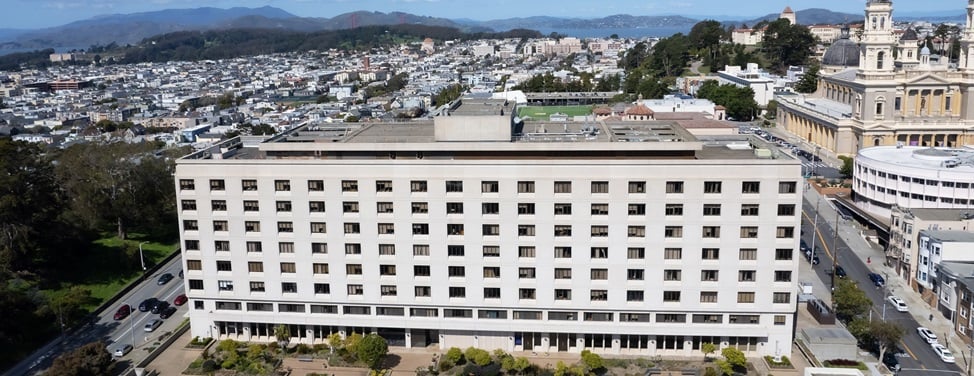 Exterior of UCSF Health Stanyan Hospital